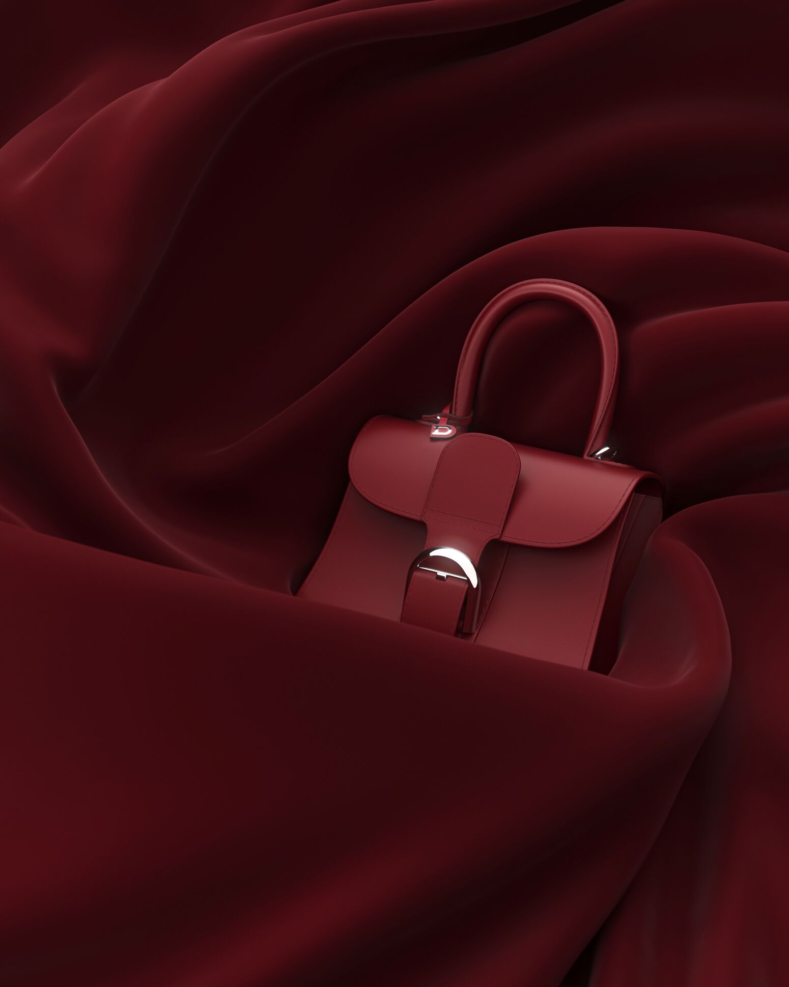 Delvaux Rosewood color