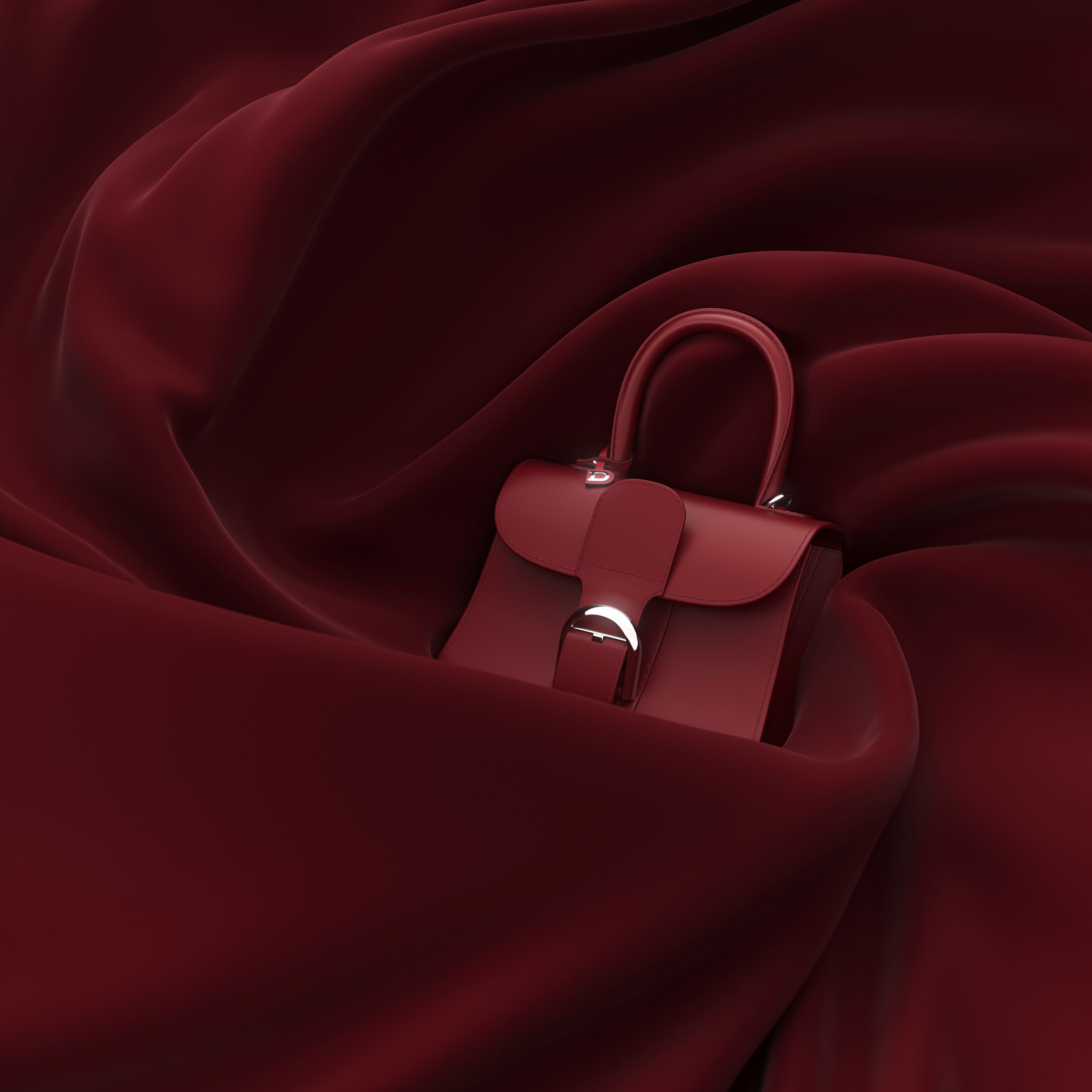 Delvaux Rosewood color