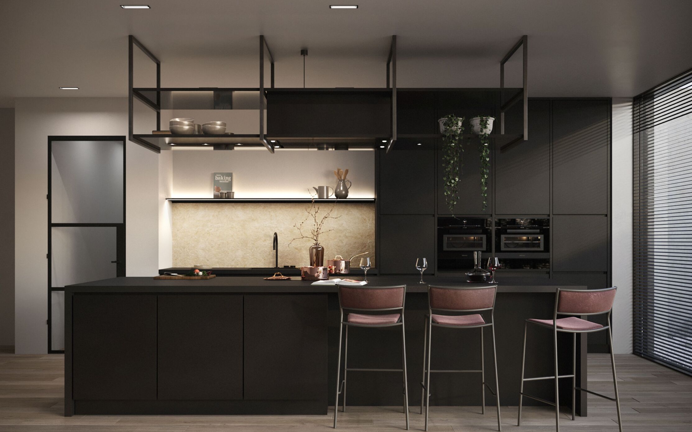 P1675 NOVY Pureline still BLACK Dinner
